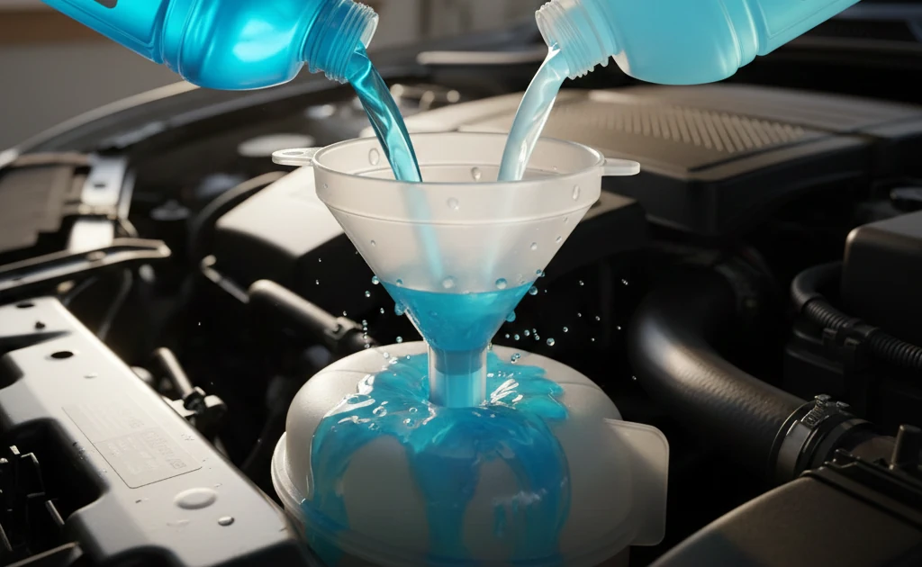 Czy można mieszać płyny do spryskiwaczy (letni z zimowym)?