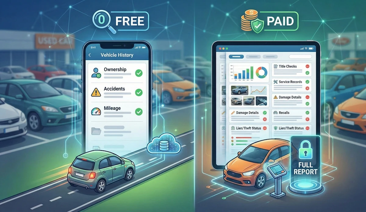 Jak sprawdzić historię pojazdu za darmo i płatnie? Wielki test raportów