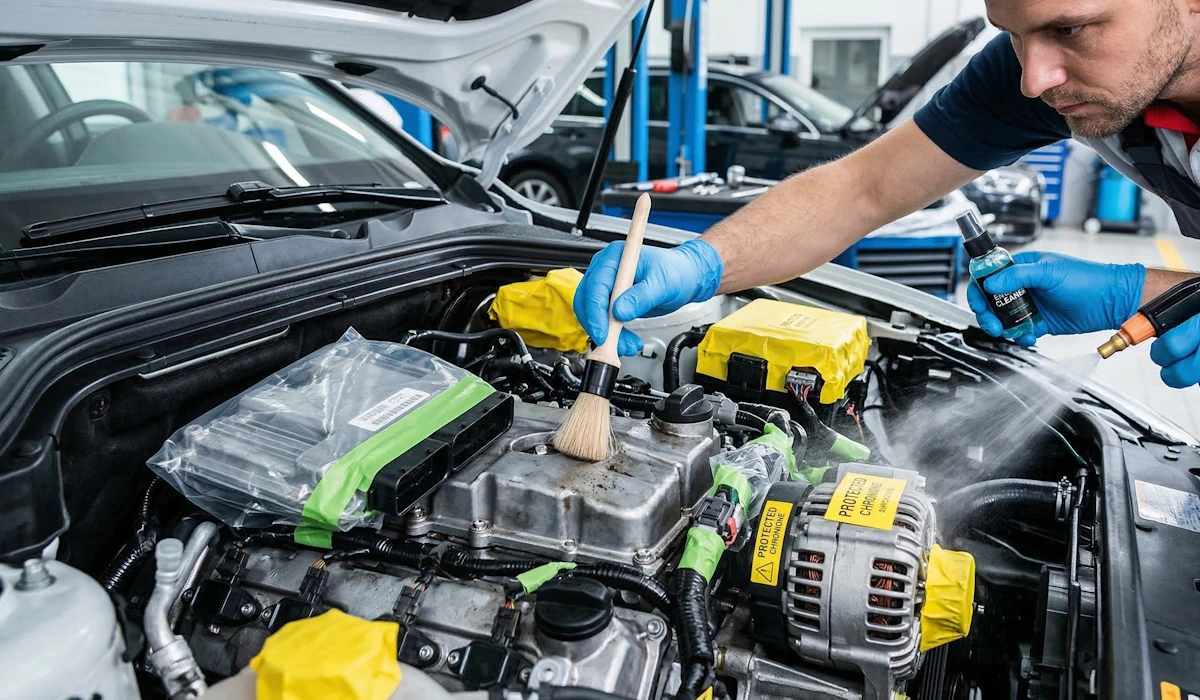 Mycie silnika bez ryzyka uszkodzenia elektroniki – poradnik